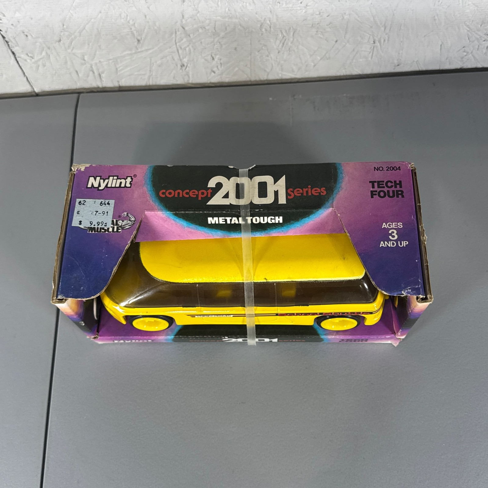Vintage Nylint Concept 2001 Series Tech Four School Shuttle Die-Cast Van thumbnail 3