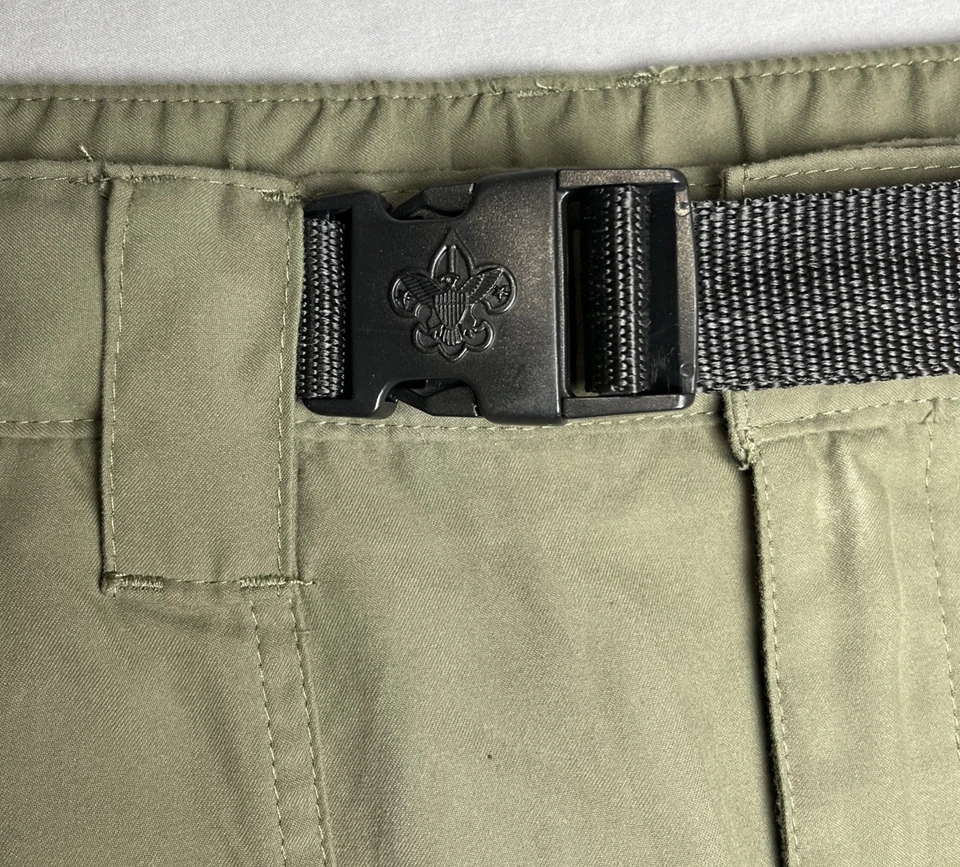 Boy Scouts Of America Mens Switchback Convertible Zip Cargo Pants Navy Medium - Image 4 of 4