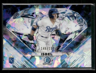 2020 Bowman Draft #AP-KI Kyle Isbel Applied Pressure Atomic Refractor SN #/150