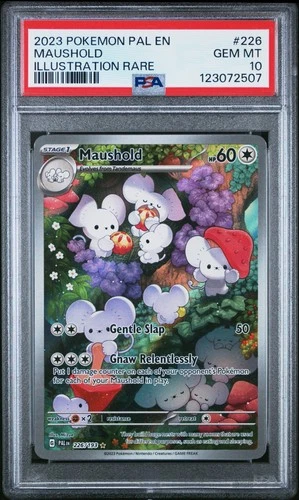 PSA 10 Maushold 226/193 Paldea Evolved Holo Illustration Rare Pokemon