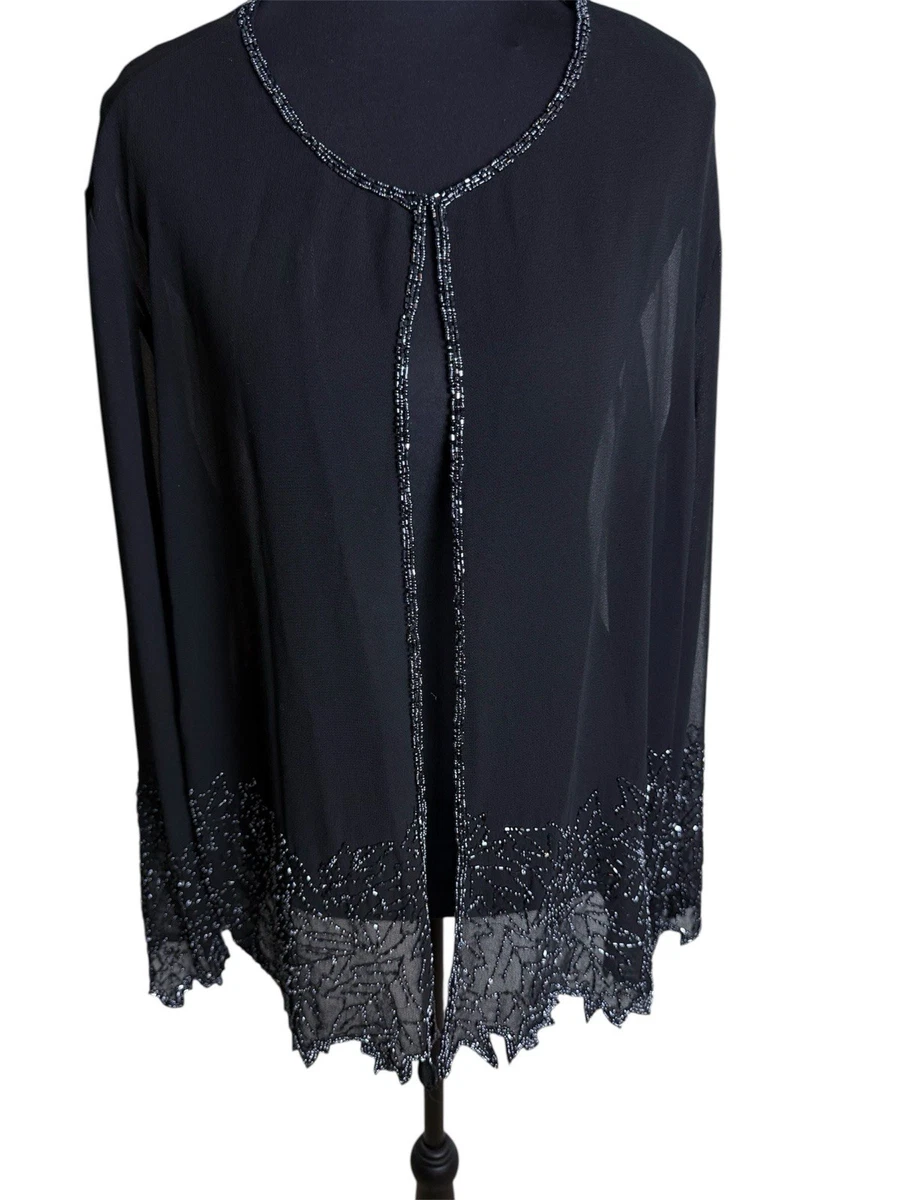Sheer Evening Jacket In Women's Coats & Jackets for sale | eBay