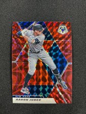 2021 Panini Mosaic Mosaic Reactive Red #135 Aaron Judge Yankees