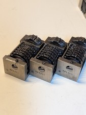 3 Vintage Wetter Automatic Numbering Machines - Working Condition - Print Shop 