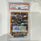 Larry Bird 2023-24 Topps Chrome Sapphire Orange Autograph /25 PSA 10 Celtics
