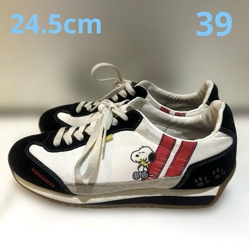 Snoopy m4N Patrick Sneakers Marathon 39 24.5Cm