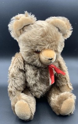 Vtg Grisly West Germany 21  Mohair Teddy Bear 465/50 Moving Joints Original Tags