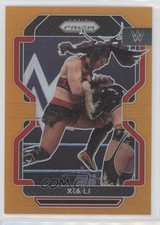 2022 Panini Prizm WWE Orange Prizm 89/99 Xia Li #158 d9r