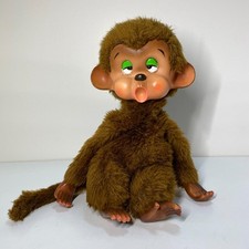 Monchhichi Vintage S size the oldest monkey doll plush Sekiguchi from Japan rare
