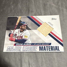 Topps 2024 Series 1 Ozzie Albies Braves Major League Material Relic MLM-OA