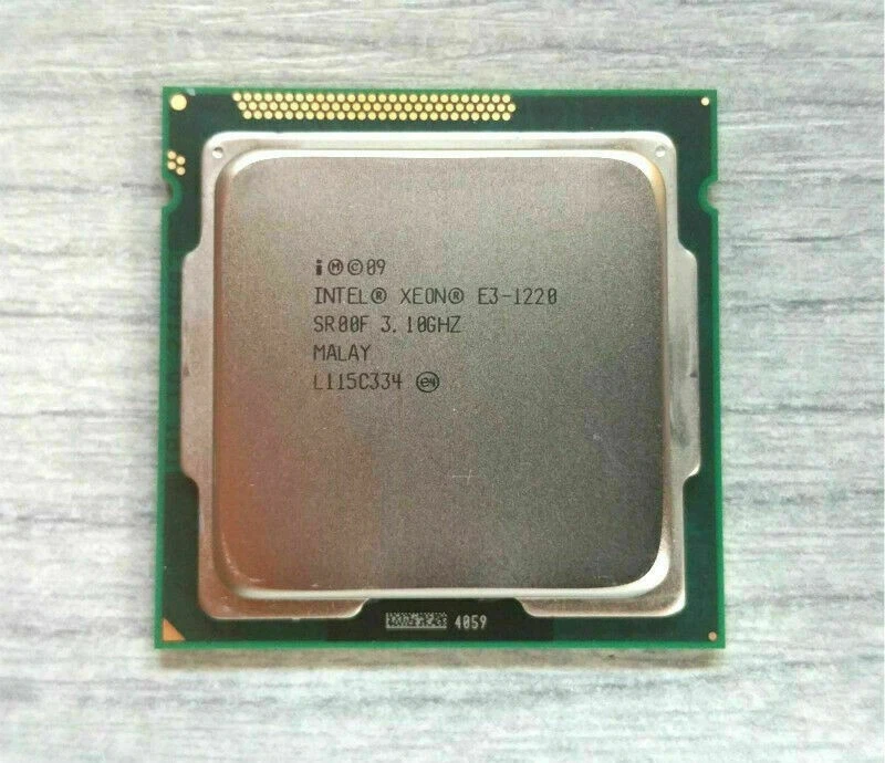 Intel Xeon E3-1220 3.10 GHz SR00F 4 Cores 4 Threads 80 W CPU Processor - Image 4 of 4