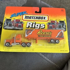 Vtg Matchbox REESE'S Peanut Butter Cups Super Matchbox Rigs Series 1994 NIB