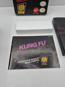Kung Fu - NES - Nintendo Entertainment System Complete CIB Game Box Manual