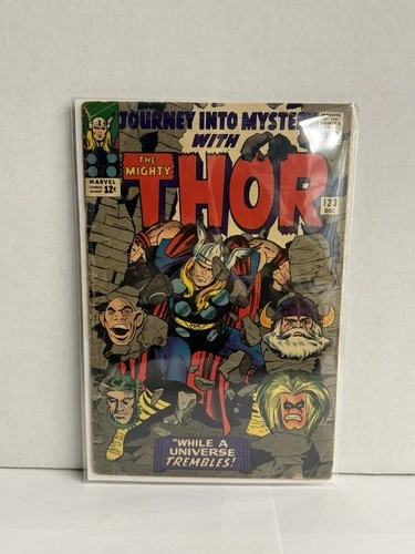 Journey into Mystery 123 1965 Silver Age Thor Vintage Marvel Comic Nice Copy