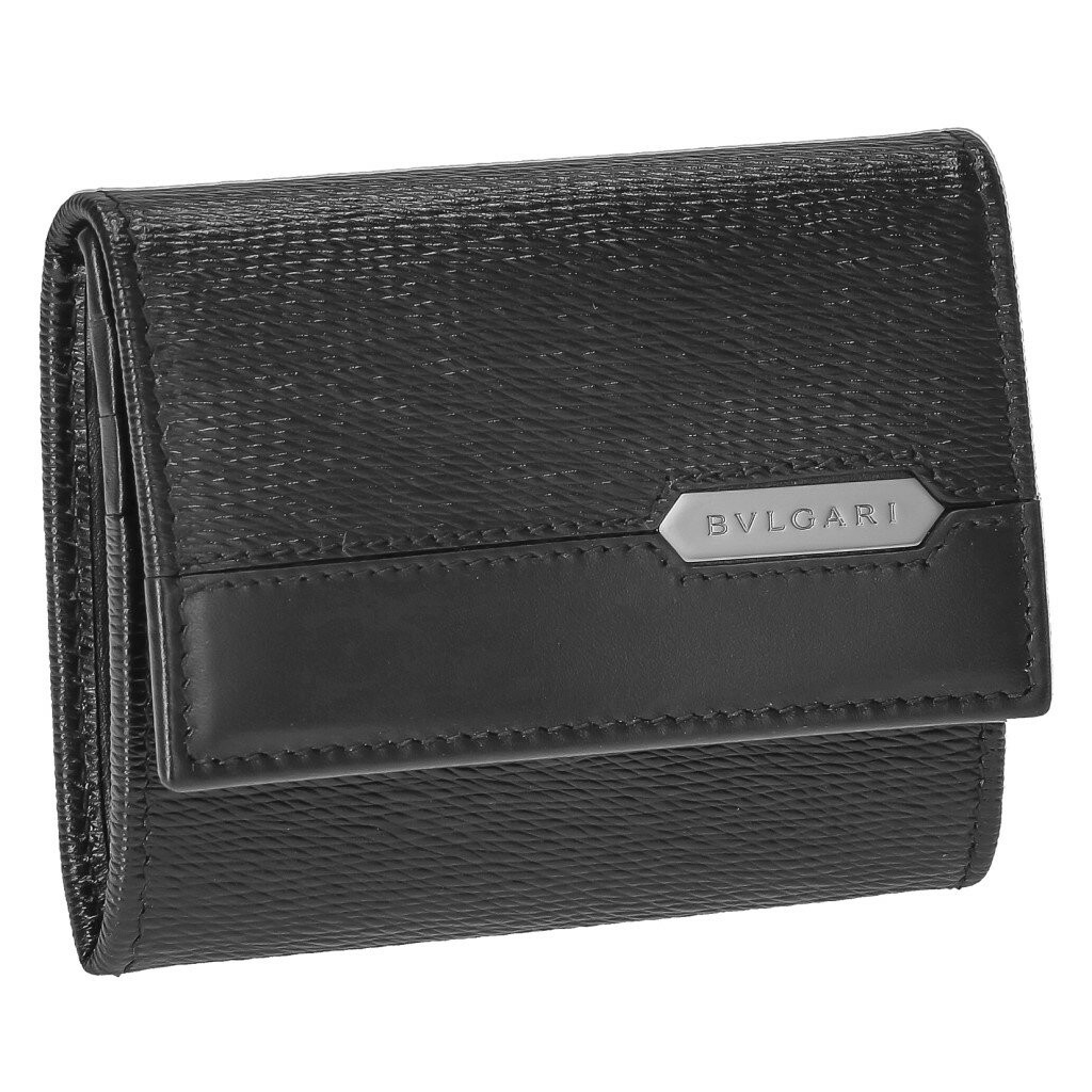 Bvlgari BVLGARI coin case men's 282856 black | eBay
