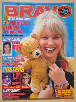 BRAVO Nr.46 vom 6.11.1980 Franz Beckenbauer, Robert Palmer, Dolly Dollar...- TOP