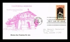 Dr Jim Stamps California Missions First Day Of Issue Cachet Cover