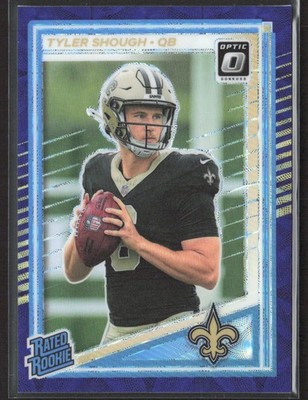 2025 Donruss Optic #223 Tyler Shough Purple Scope | eBay