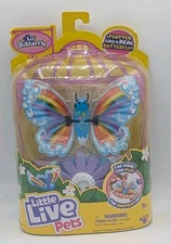  Little Live Pets LIL' Butterfly Flutter Wings Rare Blue Electronic Toy READ