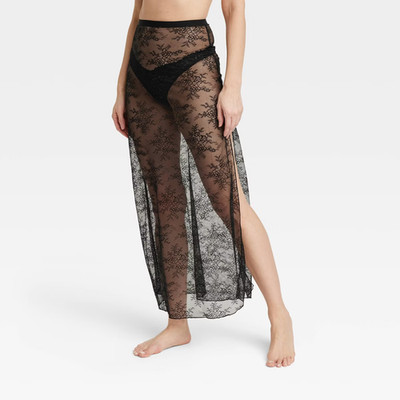 Women's Lace Unlined Lingerie Skirt - Auden