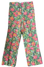 Lilly Pulitzer Vintage Wicked Red Poppy Floral Oz Pants Men  s Stuff 32x31 VTG