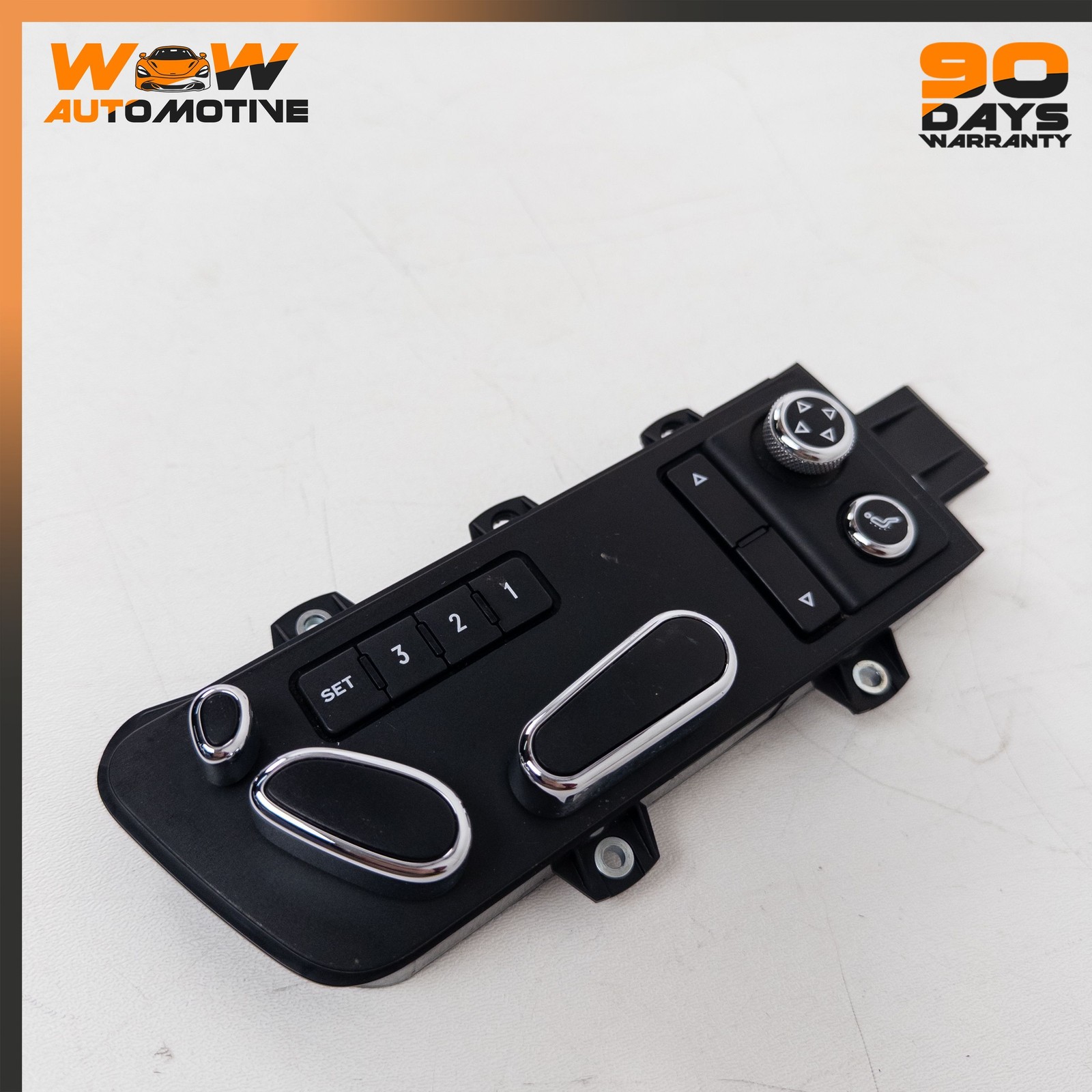 06-19 BENTLEY FLYING SPUR FRONT RIGHT SEAT ADJUSTMENT REGULATING SWITCH OEM