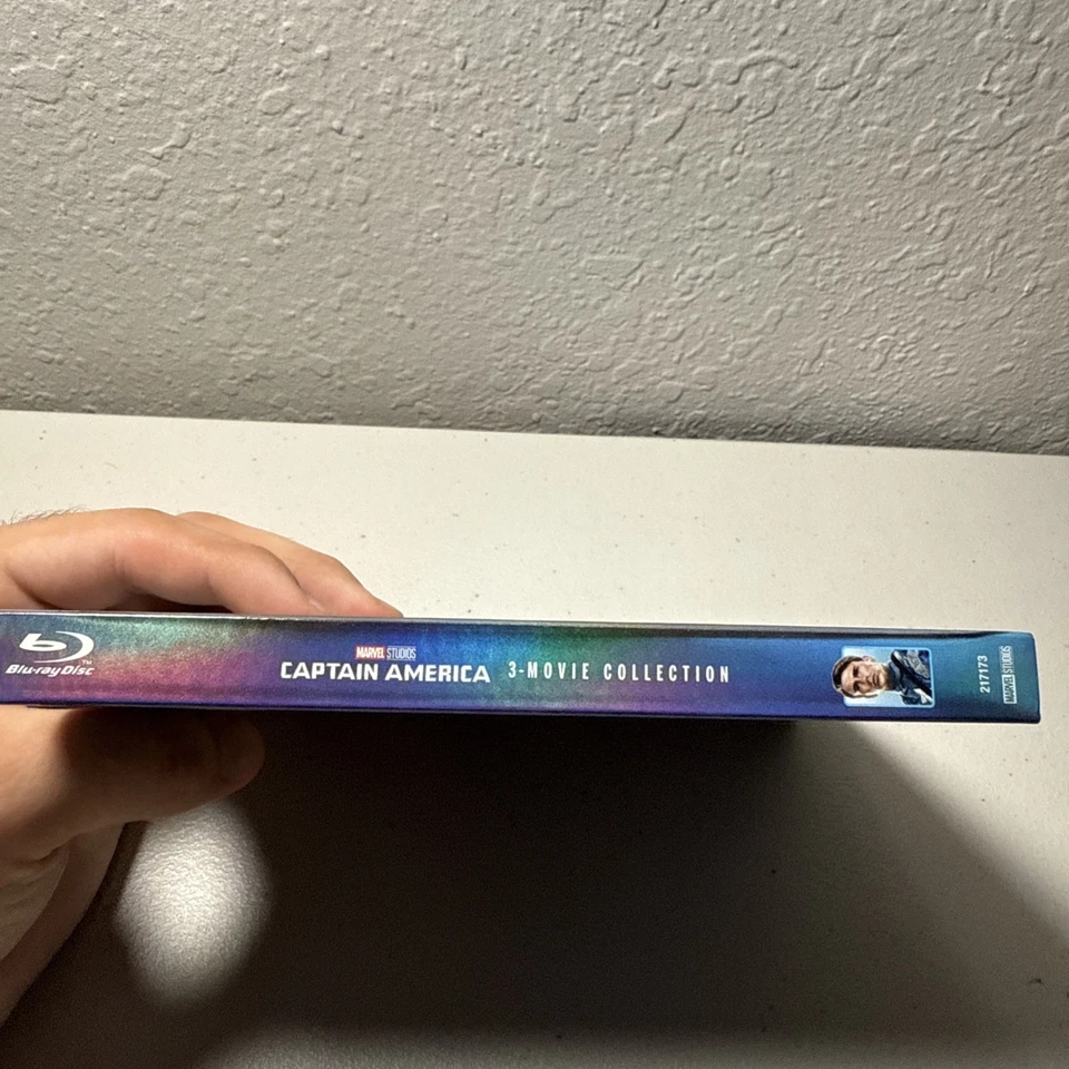 Captain America: 3-Movie Collection (Marvel) [ Blu-ray] 3 Discs. W~ SLIIP !! - Image 3 of 4