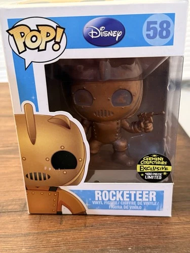 Funko Pop! Rocketeer (Patina) #58 Gemini Exclusive Limited 480 RARE Vaulted