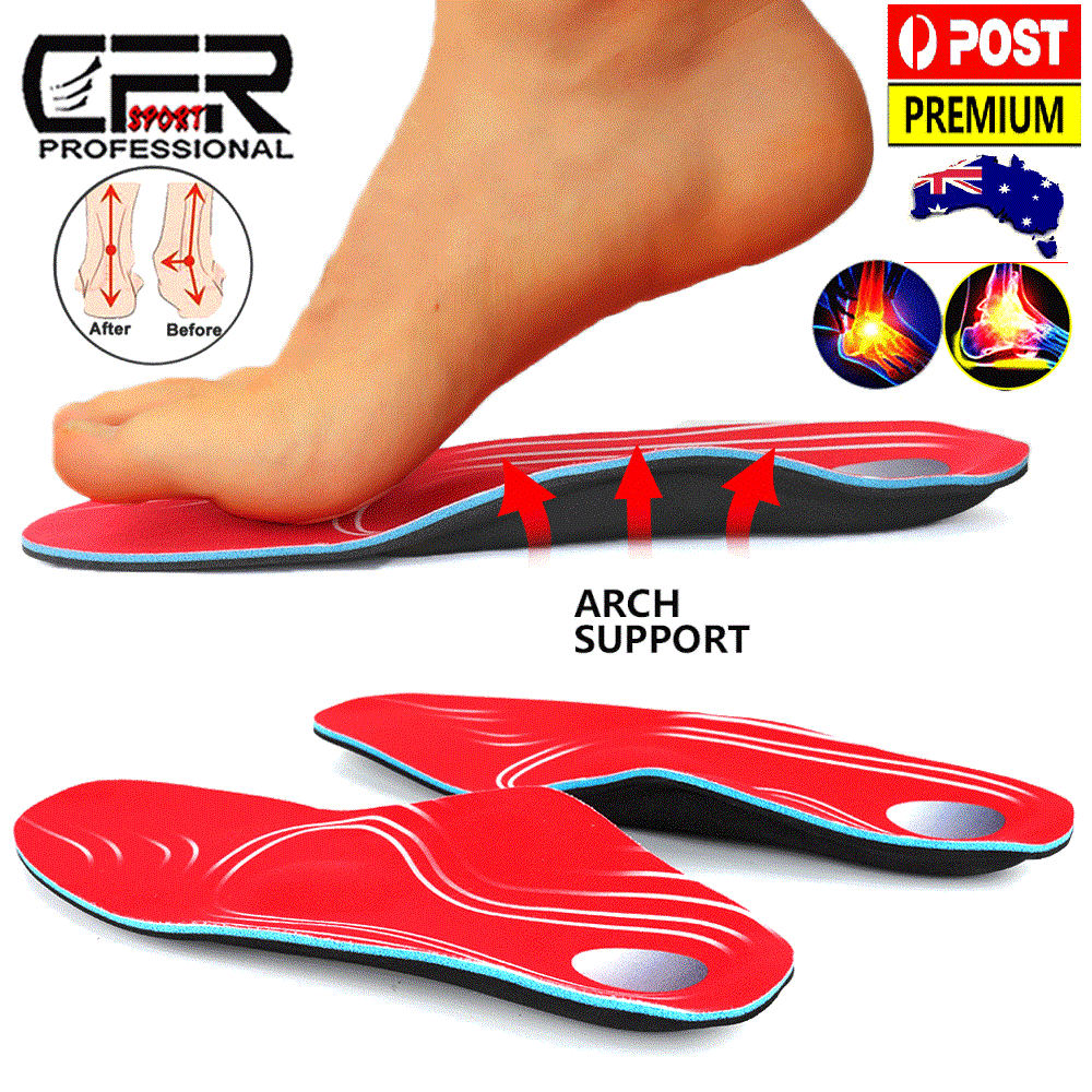 Orthotic Insole High Arch Foot Support Flat Feet Plantar Fasciitis inner soles eBay
