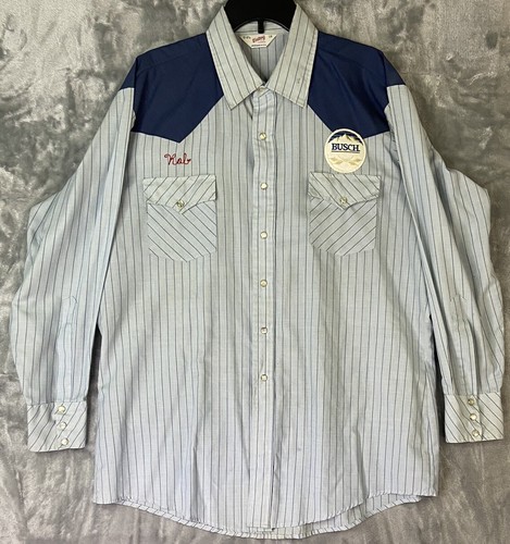 Unitog Bush Beer Uniform Men's Long Sleeve Shirt 17-17-1/2 LG