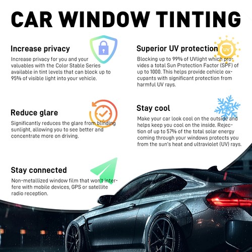 20"x78" Home Window Film UV Blocking Heat Control Privacy One Way Mirror Control - Picture 8 of 15