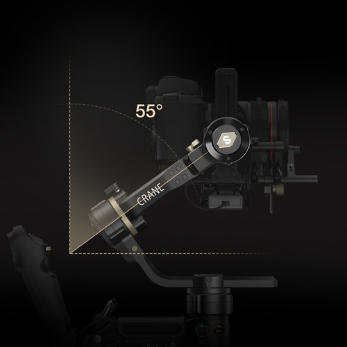 ZHIYUN Crane 3S 3-Axis Camera Gimbal Stabilizer 6.5kg Load for Canon Nikon Sony - Picture 8 of 12