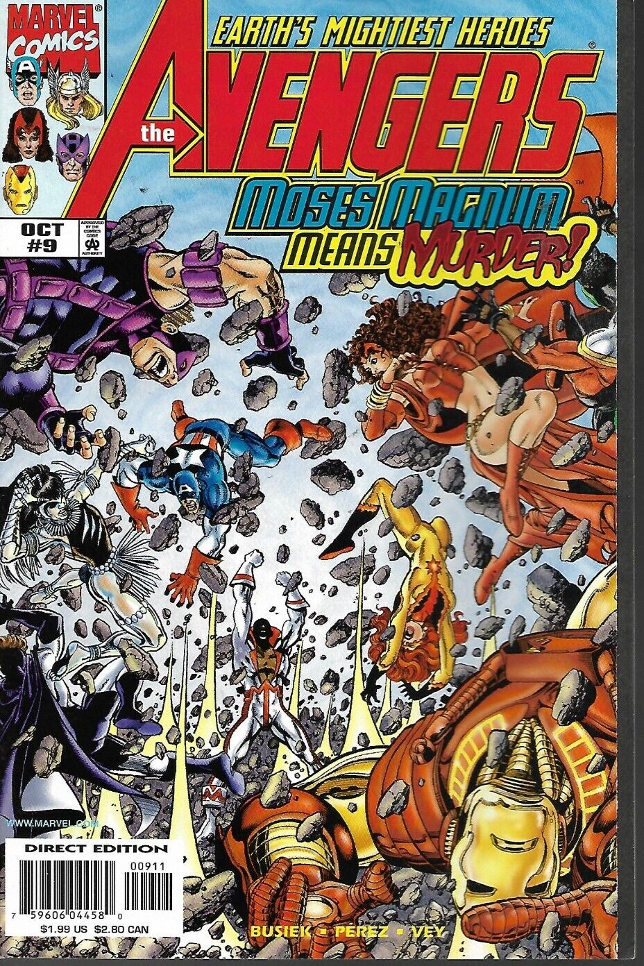 AVENGERS (1998) #9 - Back Issue