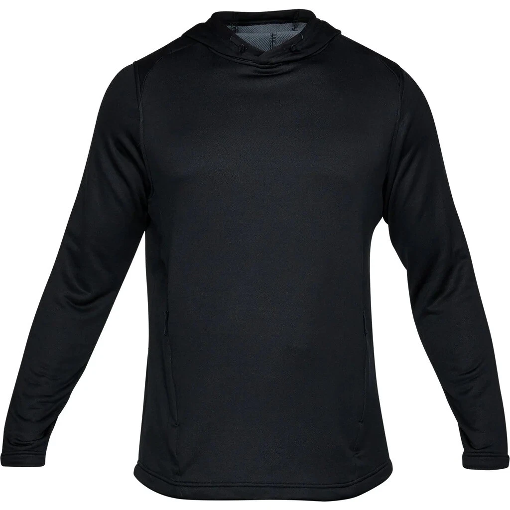 Under Armour UA MK1 Terry Graphic Black Hoodie (Size Medium)