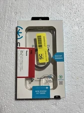 Speck Presidio Perfect-Clear MagSafe Case for Apple iPhone 14 Plus -...