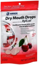 Hager Bag Dry Mouth Drops Lozenge Cherry 2oz
