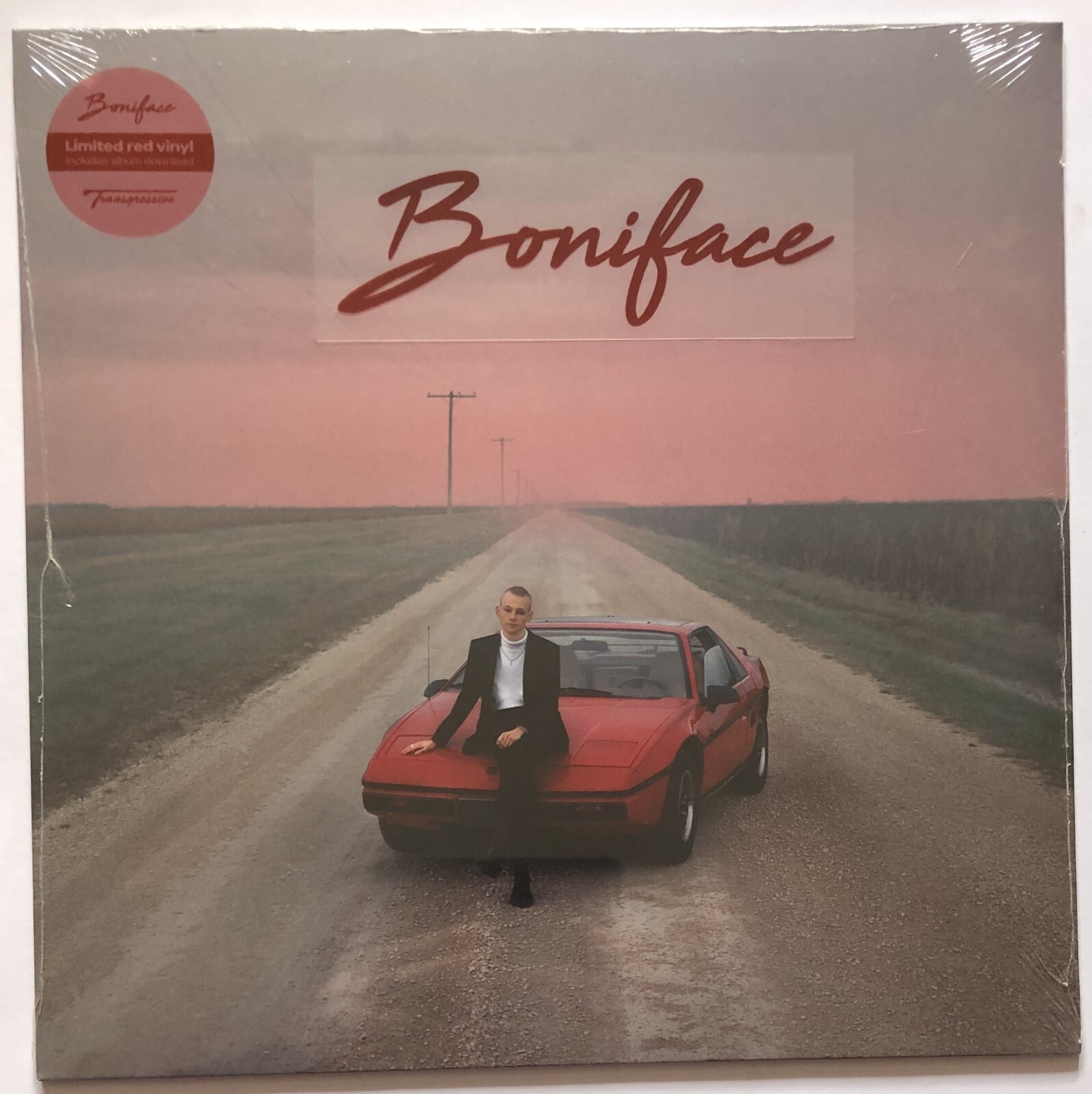 Boniface Red Vinyl Record New Sealed 5400863023751 TRANS436XX