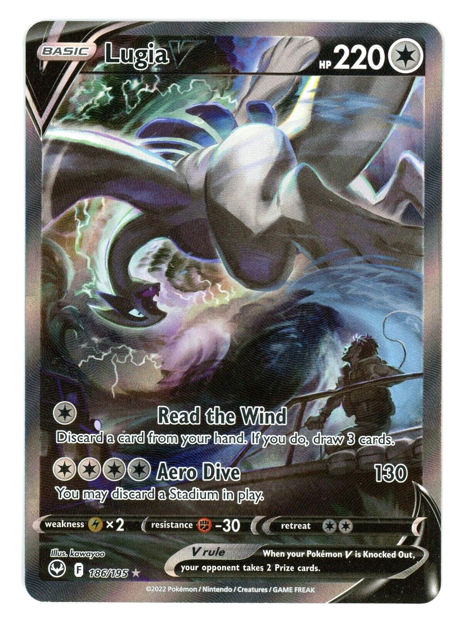 ルギアv sa 海外版　186/195 Lugia Lugia V 186/195 Swsh12: Sword & Shield - Silver Tempest for sale