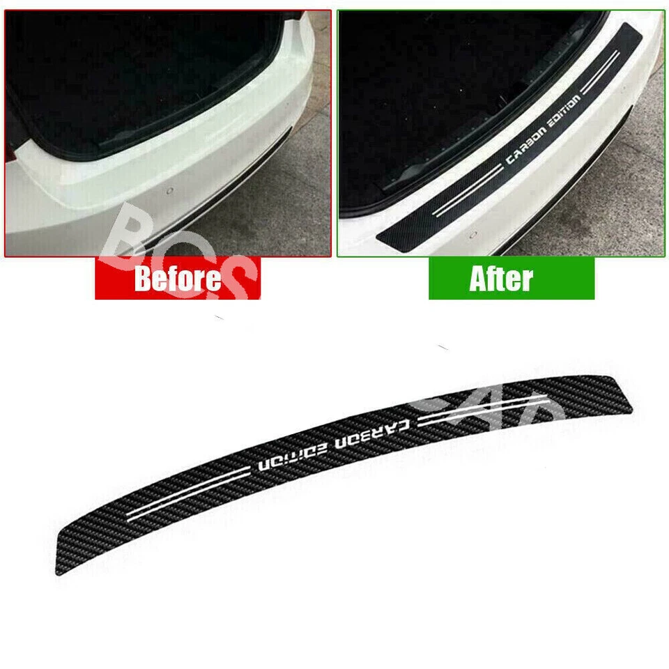 Car Truck Trunk Bumper Sticker Guard Protector Anti-Scratch Stripe Sticker 100cm — 第 4/4 张图片