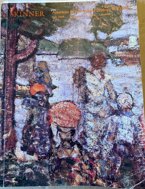 Skinner September 22 1995 Boston American European Paintings & Prints Sale 1668