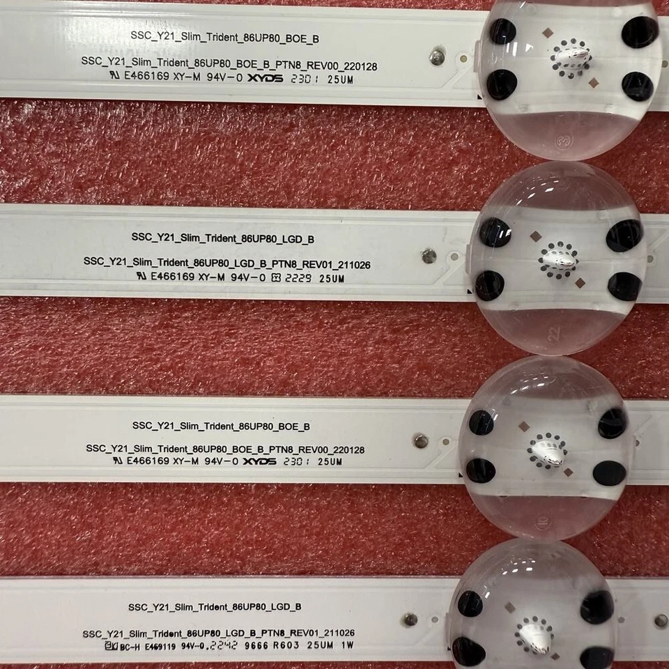 LED Strip Set For LG 86UP8770PUA 86UQ8000AUB 86UP8050PSB Slim Trident 86UP80 - Image 4 of 4