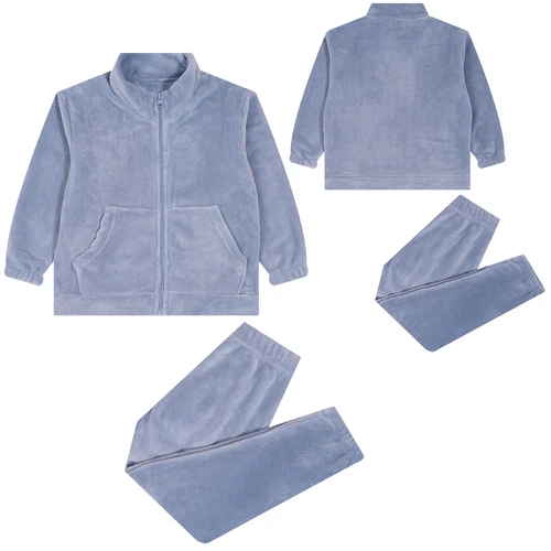 Kids Nightwear Clothes Set Pajama Set Long Sleeve Sleepwear Winter Homewear - Picture 17 of 84