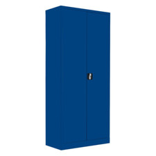 Stahl Aktenschrank montiert Metall Fl&uuml;gelt&uuml;renschrank Lagerschrank 180cm 530333