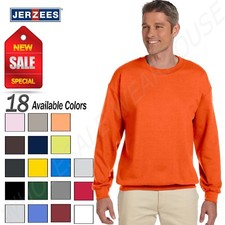 Jerzees Adult 9.5 oz Mens Crewneck Super Sweats NuBlend 2X-3XL Sweatshirt B-4662