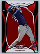 2023 panini chronicles baseball jose ramos certified red rc 21/199 #41