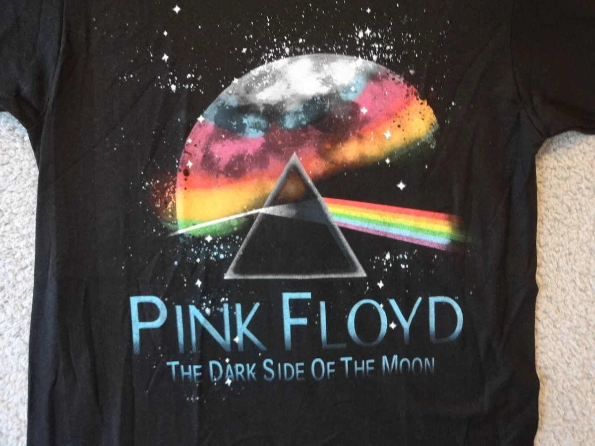 Pink Floyd Dark Side of the Moon Black Tee T Shirt New Size Small