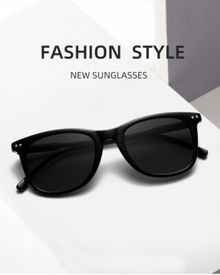 New Full Frame Unisex Fashion Retro Polarized Glasses Outdoor Sunglasses  23005