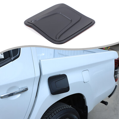Fuel Oil Tank Cap Cover Matte Black Fits Mitsubishi L200 Triton Plus 2019-2023