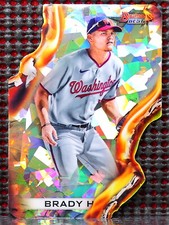 BRADY HOUSE  -  2021 BOWMAN'S BEST HEATWAVE DIE CUTS ATOMIC REFRACTOR #HW1 
