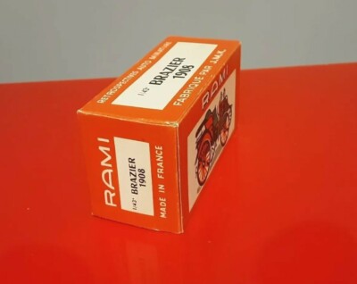 Miniature Rami JMK Brasier 1908 - Échelle 1/43 - Rare Et Complète - Occasion