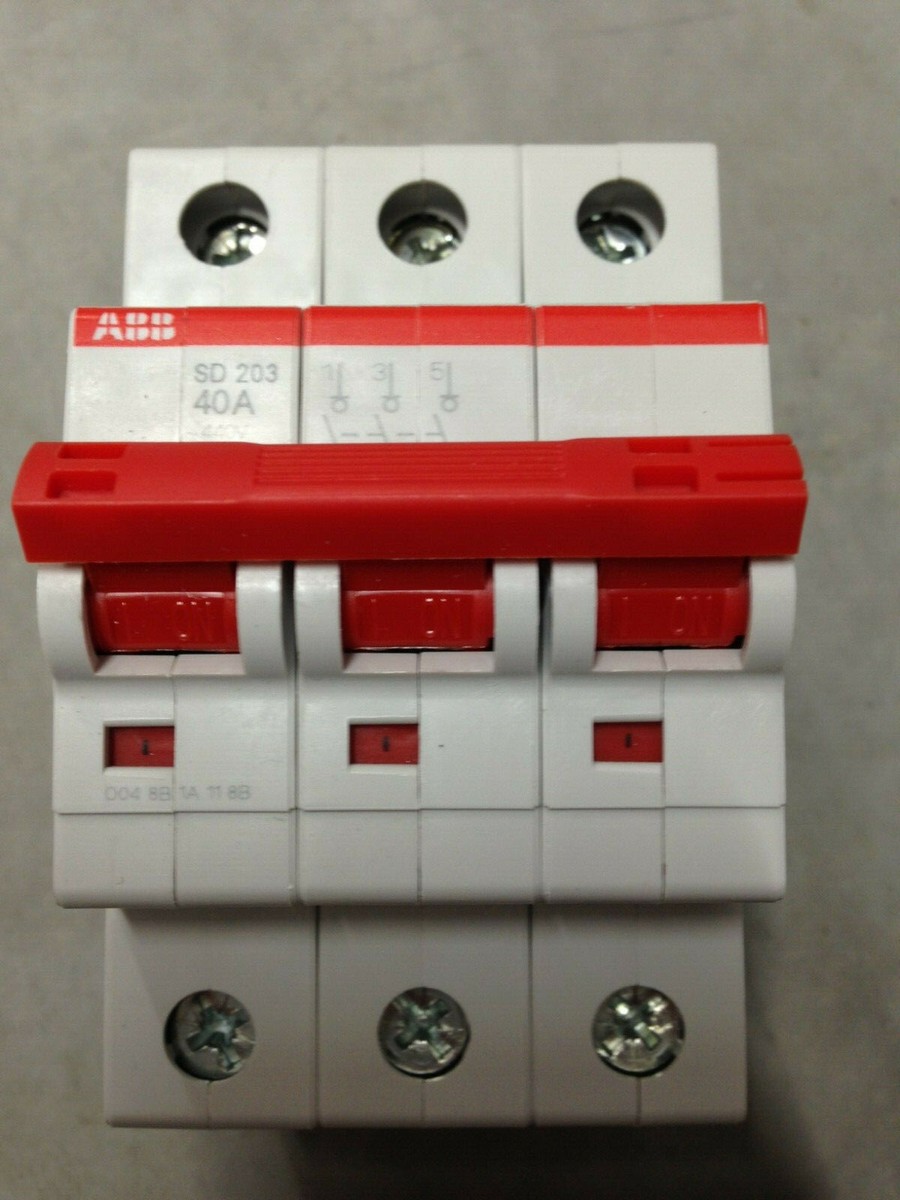 ABB | SD201/16 | Lasttrennschalter 1-polig, 16A SD201/16 | 2CDD281101R0016 | Schalter
